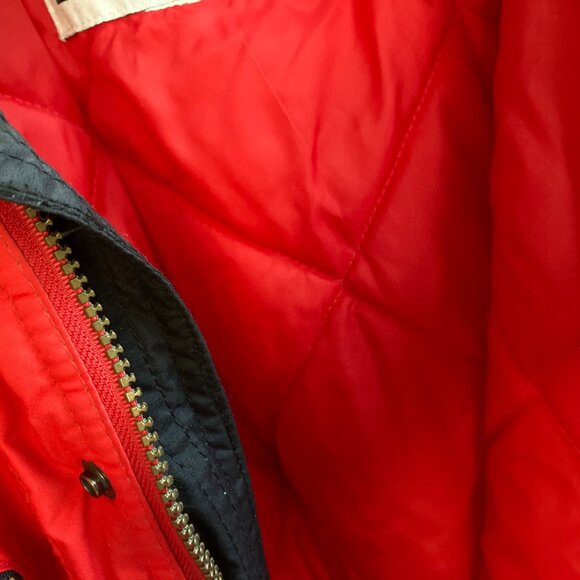 Ski Snowboard Jacket Size XL Men Red/Black Hooded  OUTDOOR VINTAGE HEAVY COAT - Picture 4 of 13